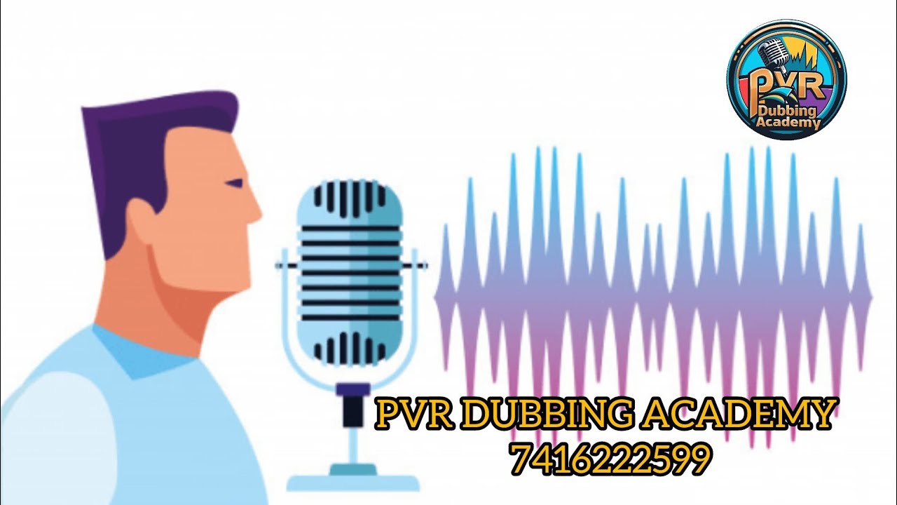 Dubbing, డబ్బింగ్...Voice acting course.7416222599