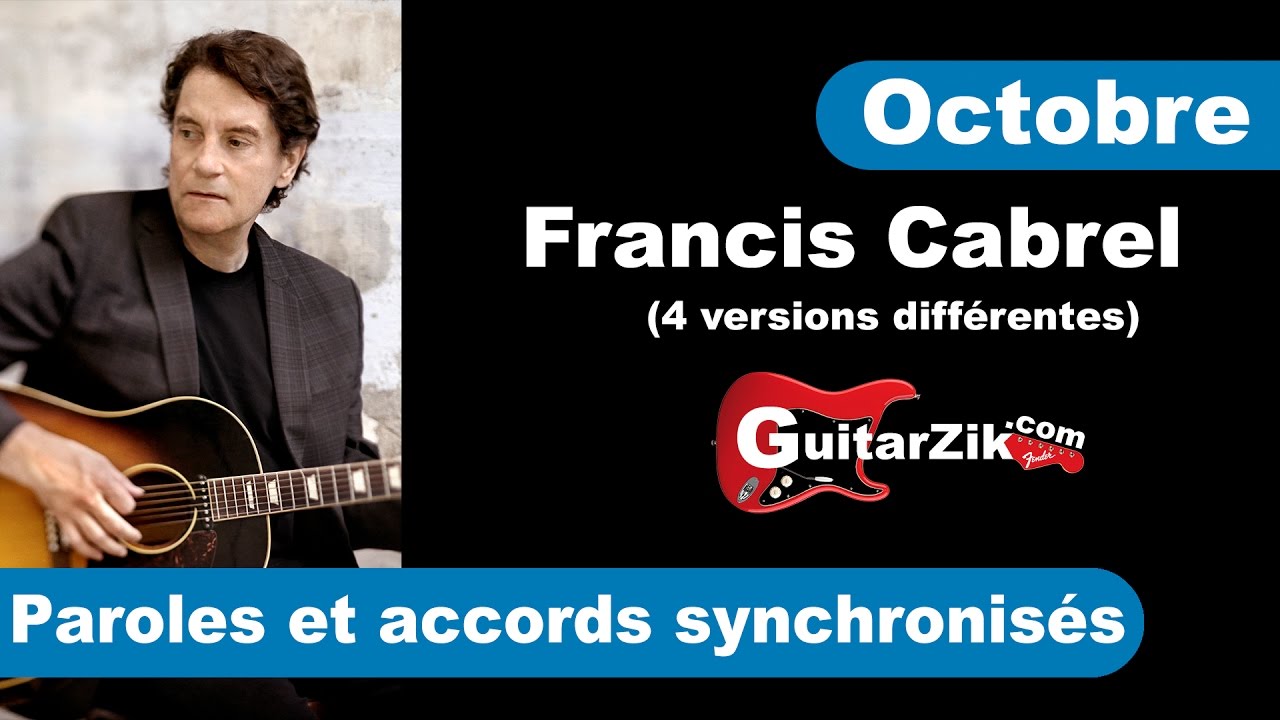 Octobre (Francis Cabrel)