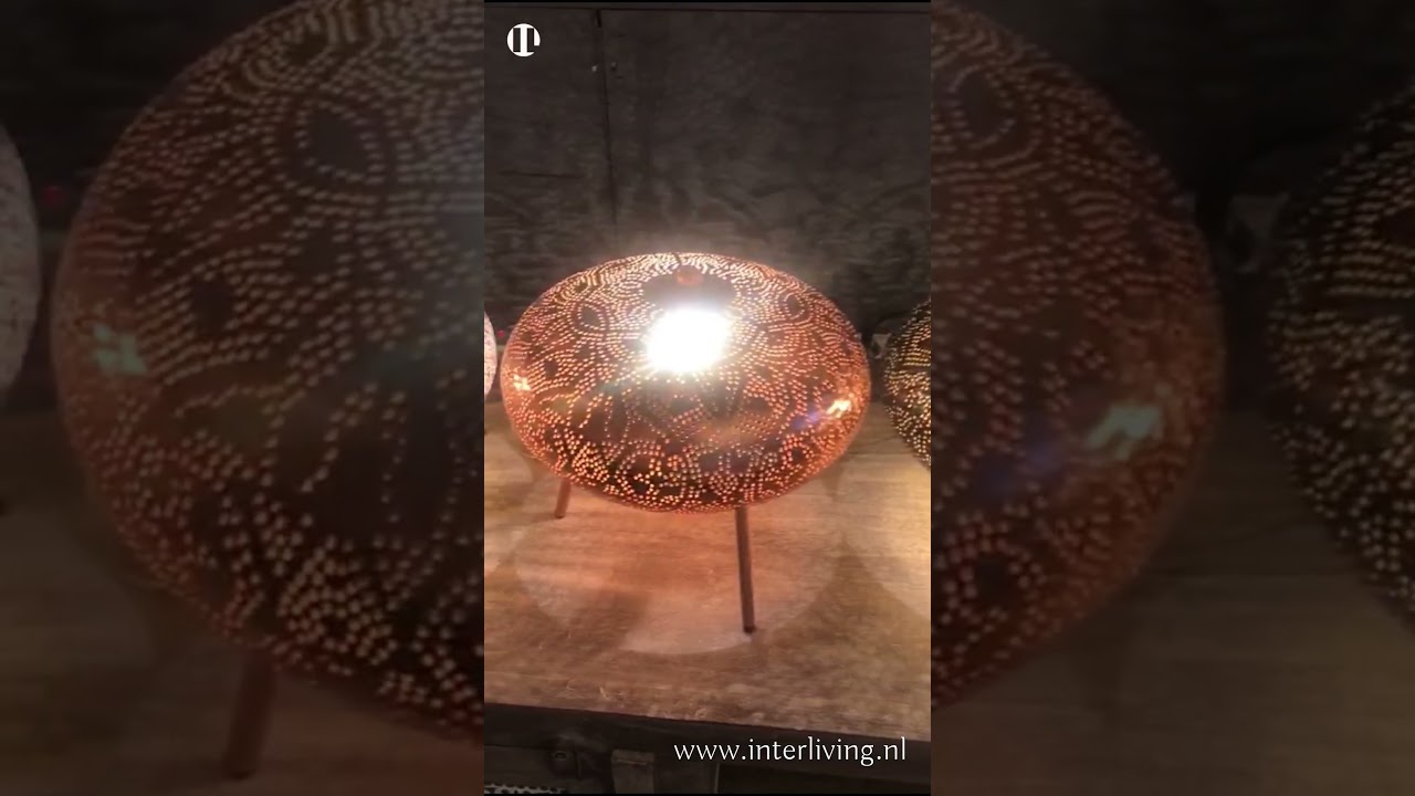 Tafellampjes in vijf verschillende afwerkingen! 