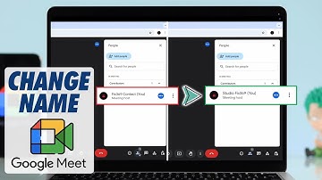 Change Name on Google Meet! [How to]