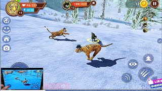 Wild Tiger Sim 3D #LV10 # Wildcraft Wildlife Animal Simulator - Android Ios Gameplay screenshot 5