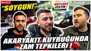 Akaryakıt Kuyruğundan Zam Tepkileri Vatandaşı Soymaktan Başka Bir Şey Değil