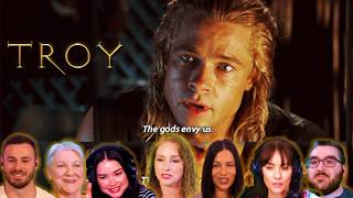 The Gods Envy Us | TROY (2004)   - Best Reactions Compilation & Curious Facts