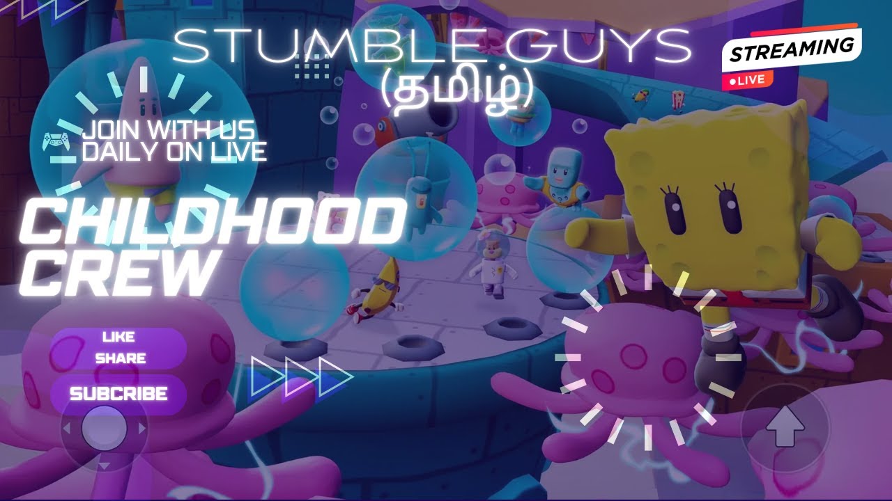 Team Leaf Village Stumble Guys Fun Game Play with My Dooooods