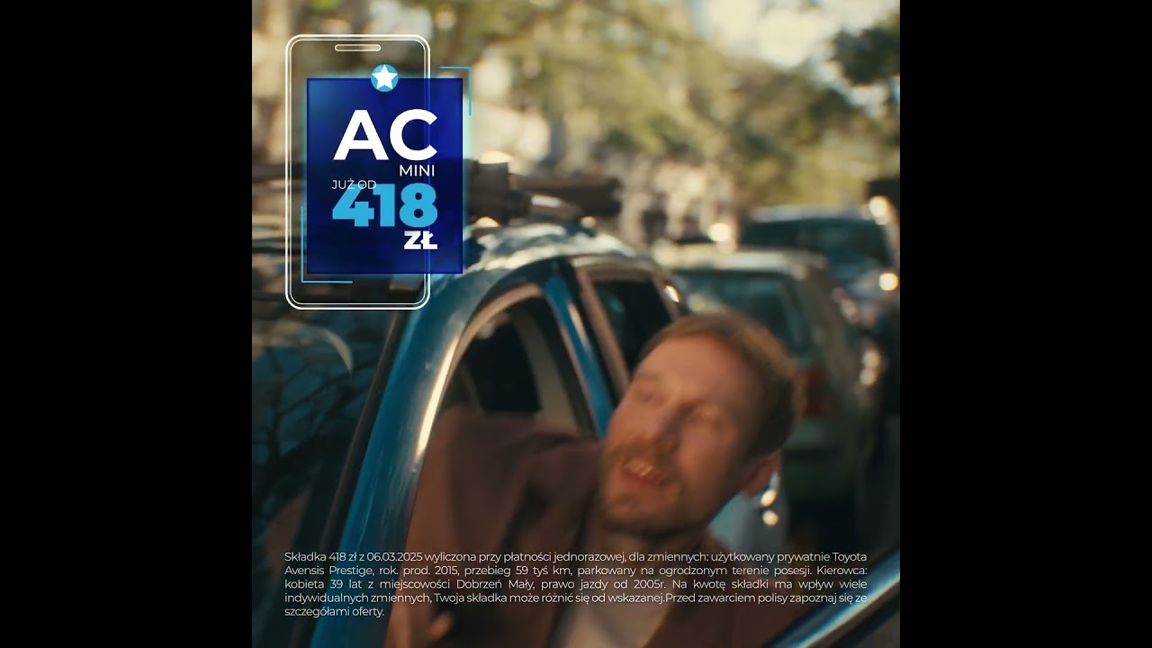 Bezpieczne auto w niskiej cenie - OC+AC mini od 418 zł!