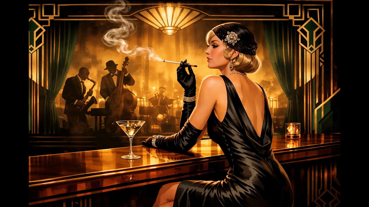 Lounge Jazz & Ambient TV Screen Art – Relaxing Visual Soundscape 