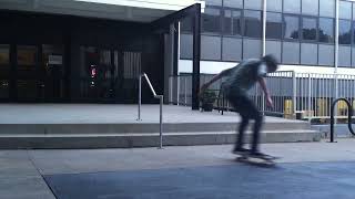 Information RIDICULOUS Boardslide on a Handrail ~ FUN Street Spot, DUMB Trick! Guide