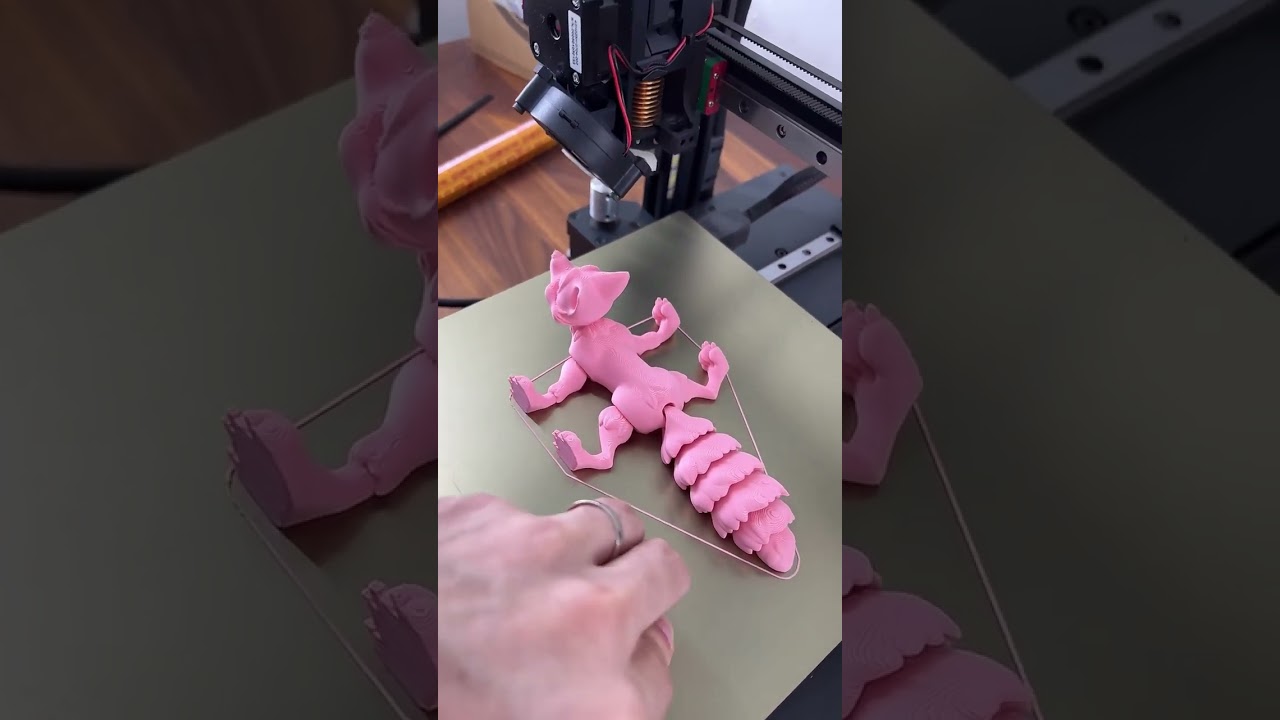 Cute Flexi Print in place Fox by 