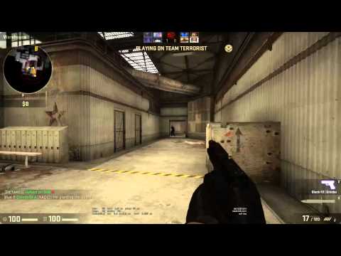 CS:GO Retake Mod - Double Kill Glock Burst Batman Style
