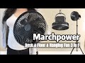 Marchpower Portable Fan Review, Unboxing, Setup 🔥 Stay Cool Anywhere