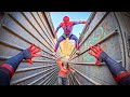 TEAM BROS SPIDER MAN TWINS ESCAPING ANGRY MOM IN REAL LIFE Funny ParkourPOV Comedy 