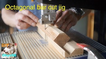 Octagonal bar cut jig
