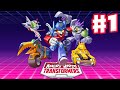 Angry Birds Transformers - Gameplay Walkthrough Part 1 - Optimus Prime, Bumblebee, Soundwave! (iOS)