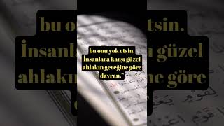 Hadis: Nerede Olursan Ol Allah’a Karşı Gelmekten Sakın Resimi
