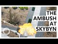 Ukraine: Shocking Drone Footage Shows Close-Quarters Tank Ambush