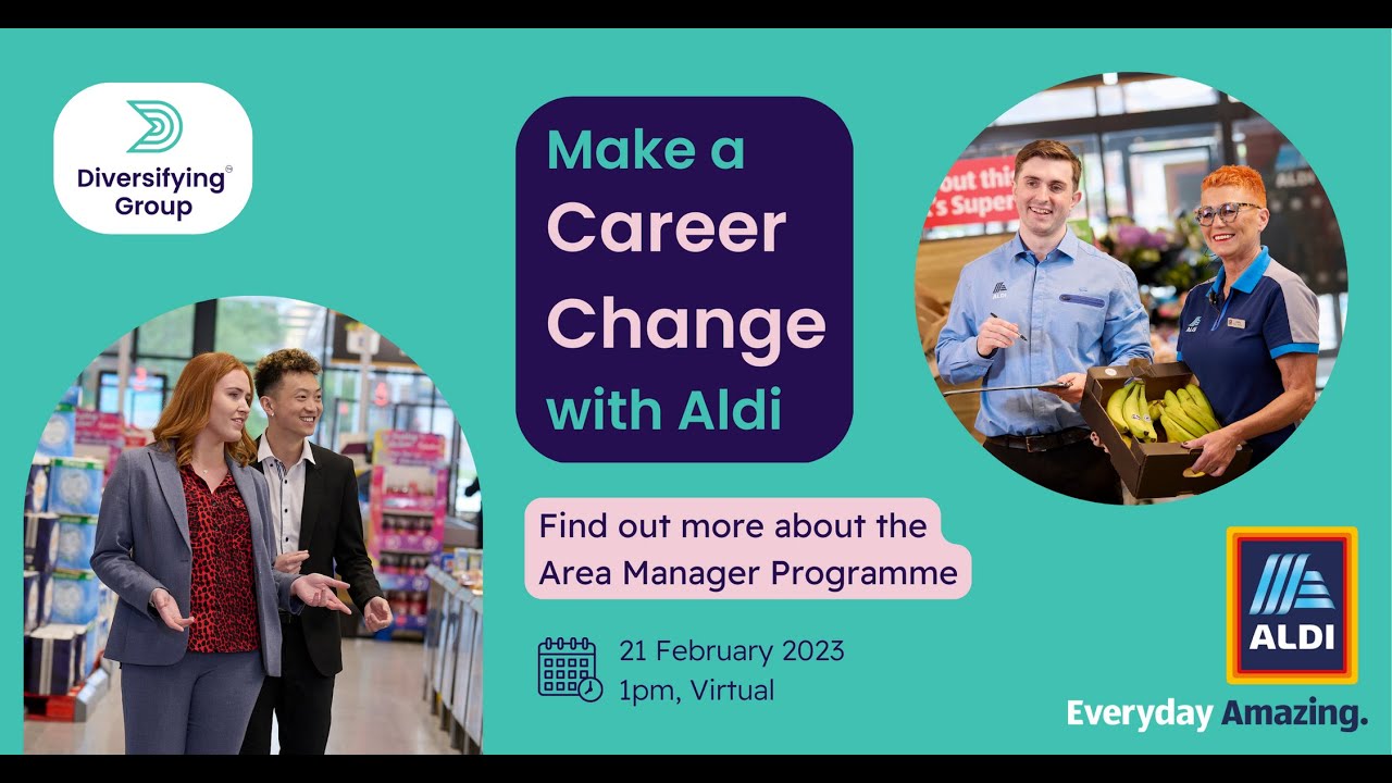 Make a Career Change with Aldi Diversifying Group YouTube