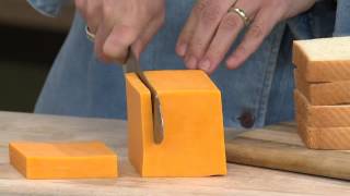 CooksEssentials Groovetech Japanese SS 8" Mezza Knife with David Venable