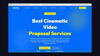 Creative Cinematic Video Proposal Agency for Businesses | IRPR.AGENCY