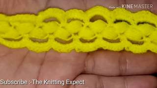 Crochet lace/ lace multipurpose use/Knitting / CrochetPattern /crochet design/TheKnittingExpert