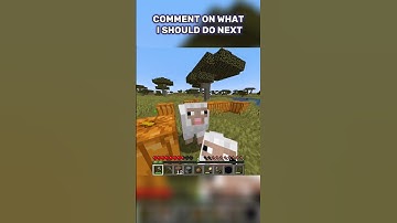 Minecraft, but I am playing on inverted settings...