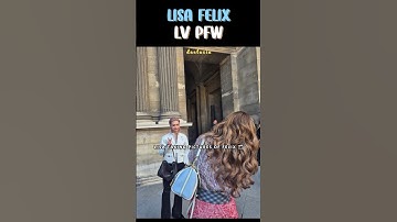LISA FELIX LOUIS VUITTON PARIS FASHION WEEK #blackpink #lalisa #straykids #felix #리사 #제니 #로제 #지수