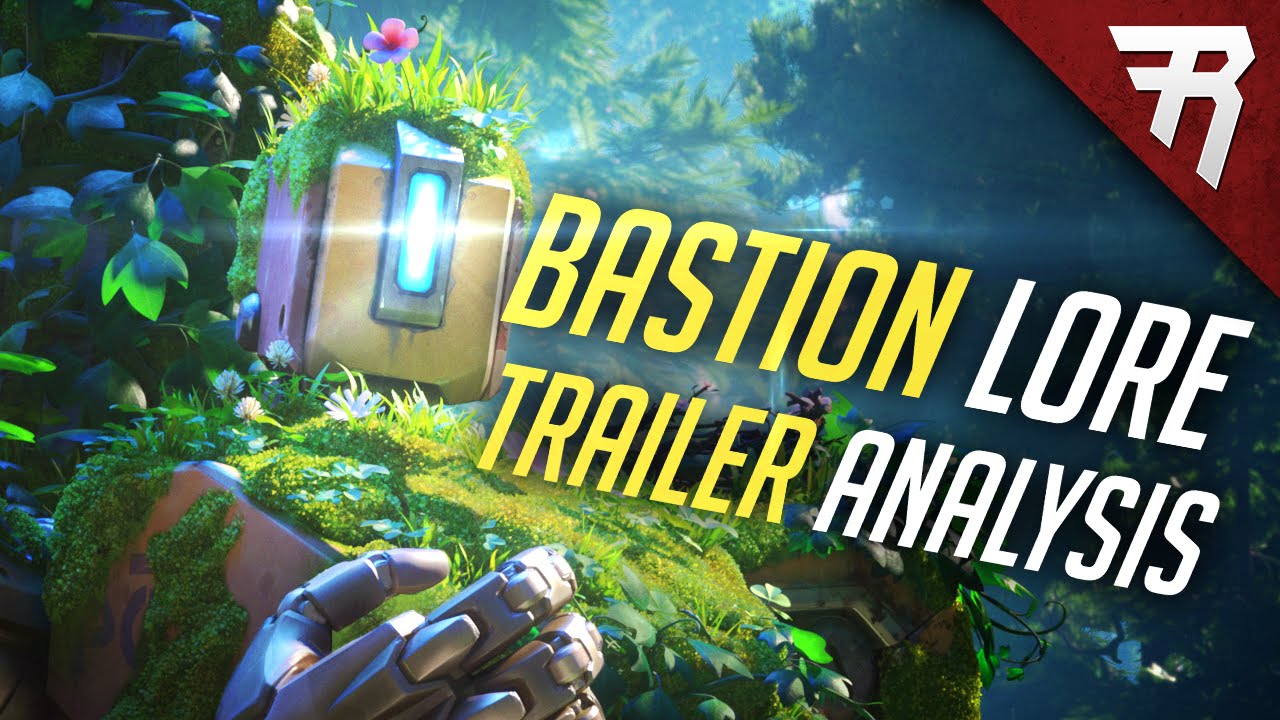 Overwatch Bastion Animated Short Trailer (Lore Origin Story Analysis)