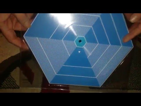 Chipzel — Nostalgamer Unboxes Super Hexagon Original Soundtrack OST On 12" Blue Hexagonal Vinyl UK Version