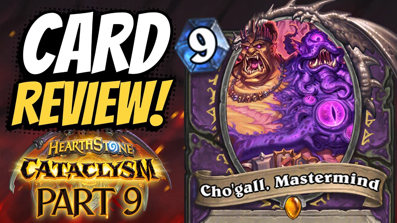 COLOSSAL CHO'GALL IS EVIL. Actual Priest Healing cards!! | Cataclysm Review #9
