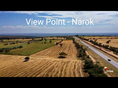 Journey through The Rift Valley, View Point to Narok Town in Kenya