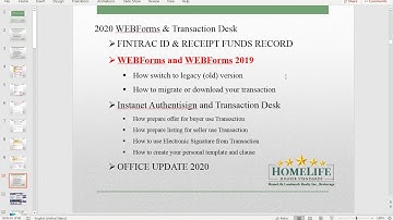 2020 01 07 WEBForms and  Transaction Desk