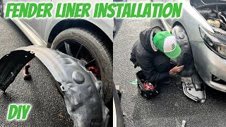 How To Install Fender Liner - Toyota Corolla 2008-2013 I DIY