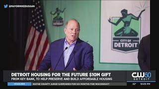 Detroit Mayor Duggan Announces $10M Commitment To Affordable Housing