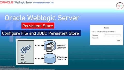 Oracel Weblogic Server: Persistent Store (File and JDBC Store)