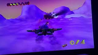 Spyro enter the dragon fly character model glitch in cloud 9 mini game screenshot 3