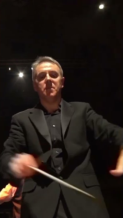 What happens when a conductor has a baton mishap? 👀