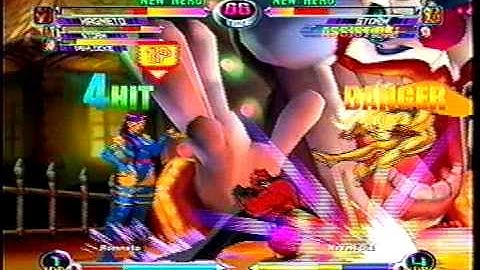 MvC2 Online (360): Brett (MSP) vs Nxver Die (MST) 8 .:10.30.09:.
