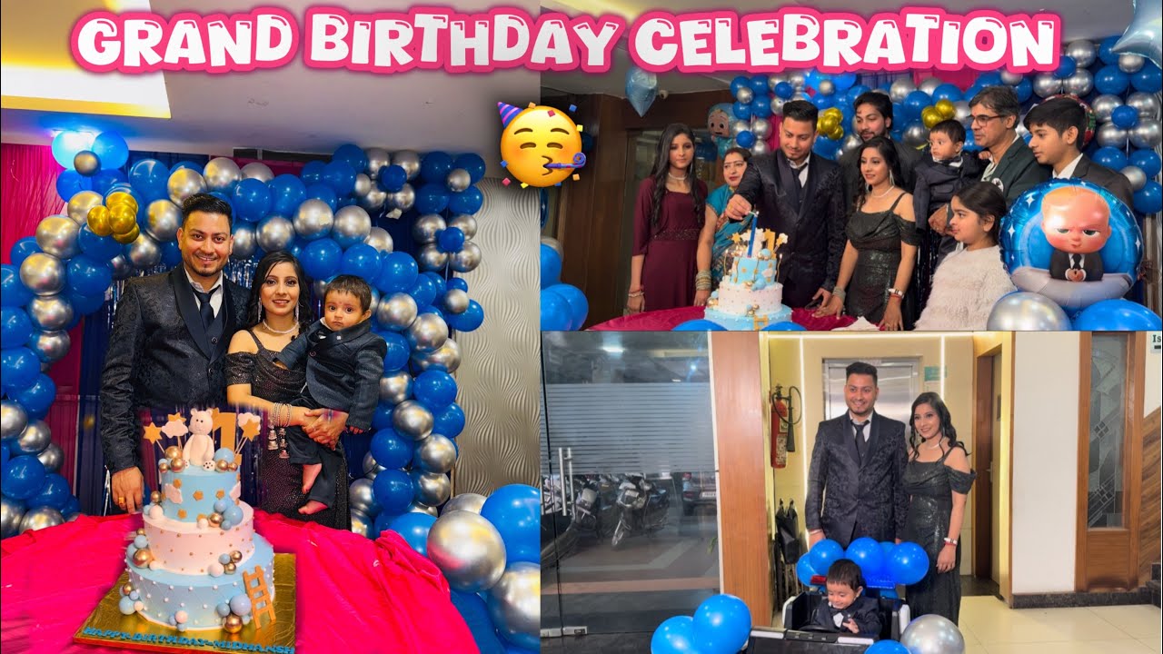 Day-157 Shrihaan’s Birthday Vlog 🥳 || Grand Celebration 🎊 