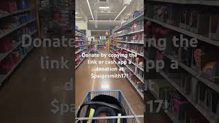 I need 98 people to donate $10 for my school supply drive! Link in comments! #youtubeshorts #school