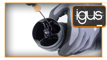 triflex® R TRCF assembly for robot energy chain