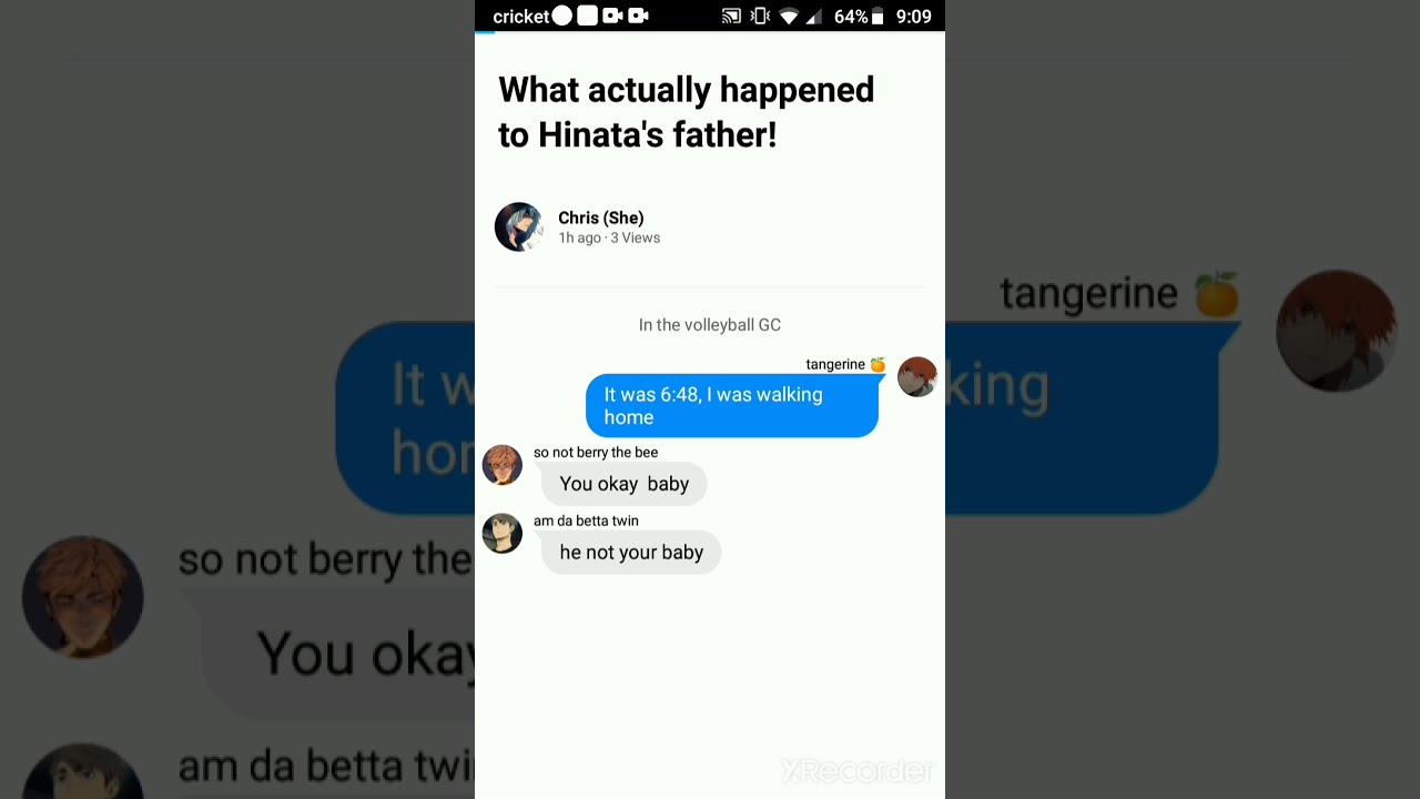 boy in the bubble //Haikyuu lyrics prank// ft.Harem//