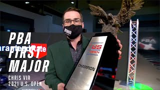 Chris Via's First Major | 2021 U.S. Open | Full Match vs. Jakob Butturff