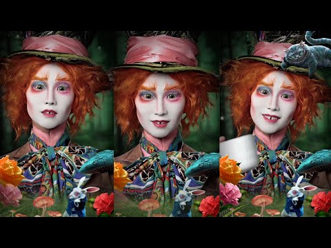 尊敬的红皇后，以您的头围真的很适合做帽子～#爱丽丝梦游仙境 #疯帽子 #仿妆