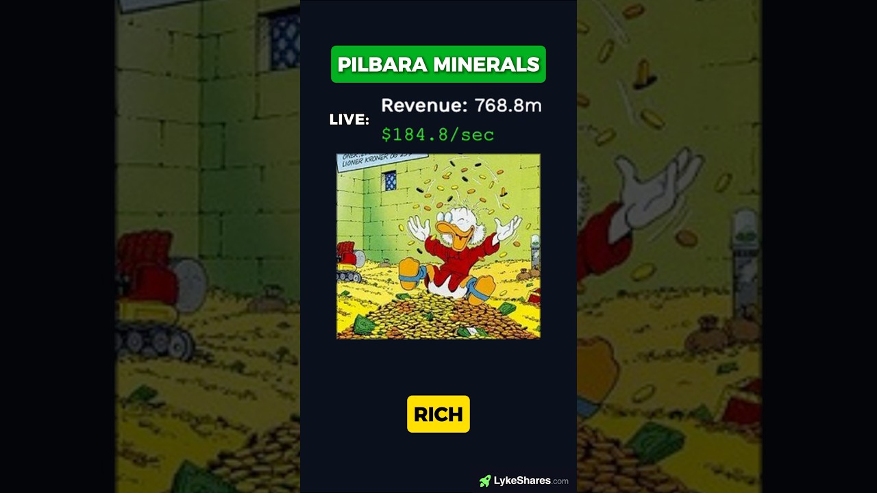 Pilbara minerals pulled in $768 million — that’s $5,800 every secon