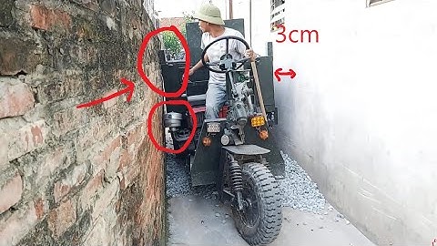 🔴 Công nông chở cát đá ngõ hẹp |Xe ô tô chở đá | máy xúc múc cát | stone excavator and sand truck