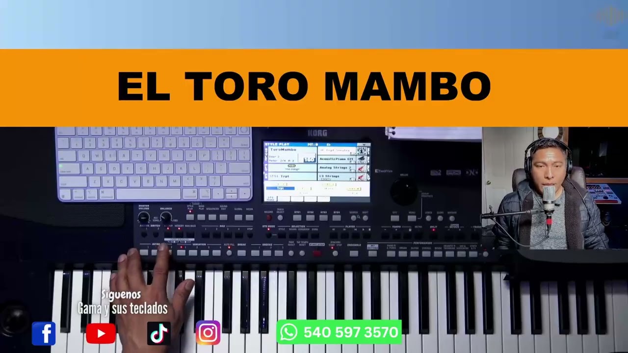EL TORO MAMBO RITMOS KORG PA