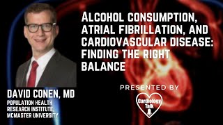 Alcohol Consumption, Atrial Fibrillation, And Cardiovascular Disease