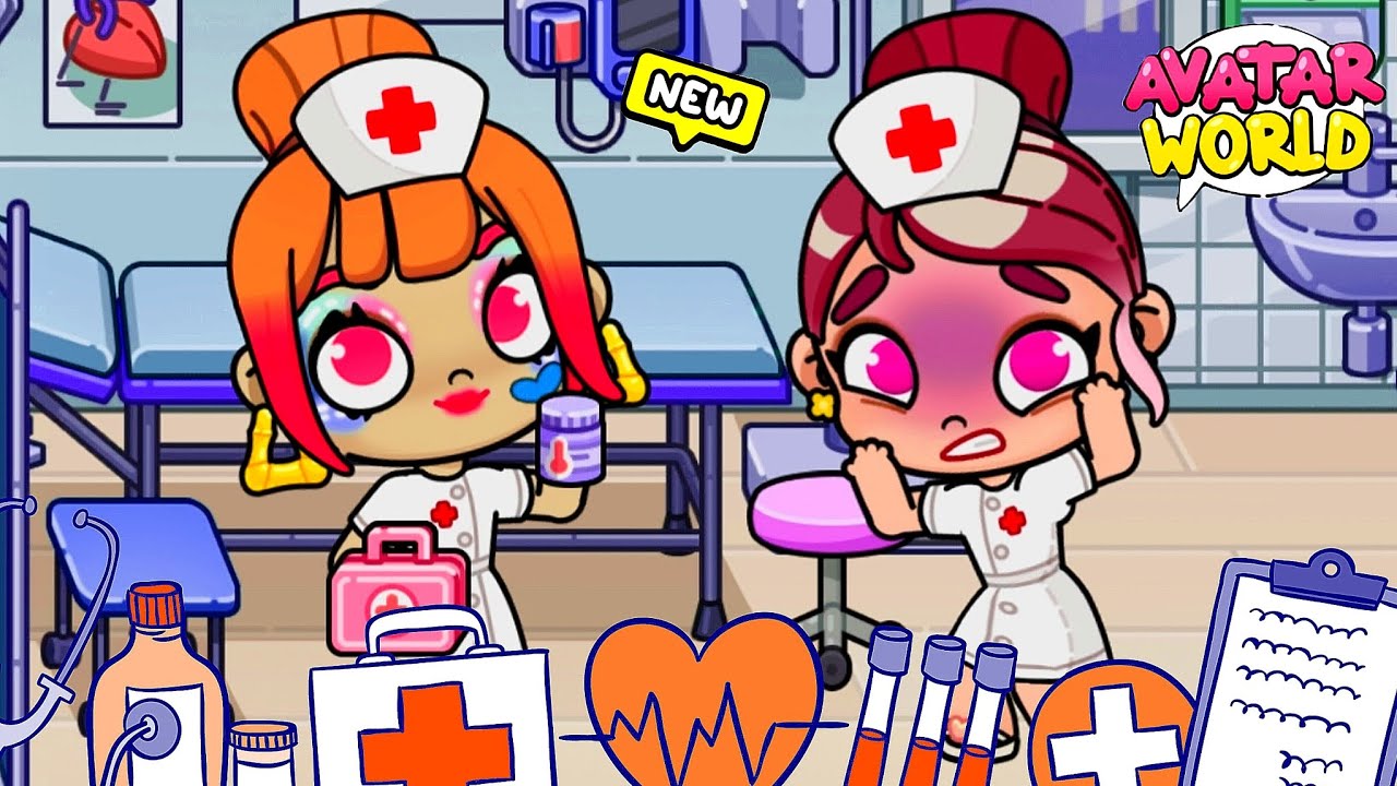 Кира стала ВРАЧОМ ♥️ Изольда спешит спасать Базанова 😱 ♥️Аватар Ворлд ХОРРОР продолжается♥️