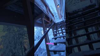 Daddy Fail: Telling the kids to shovel the deck... #shorts #toddlers #daddy