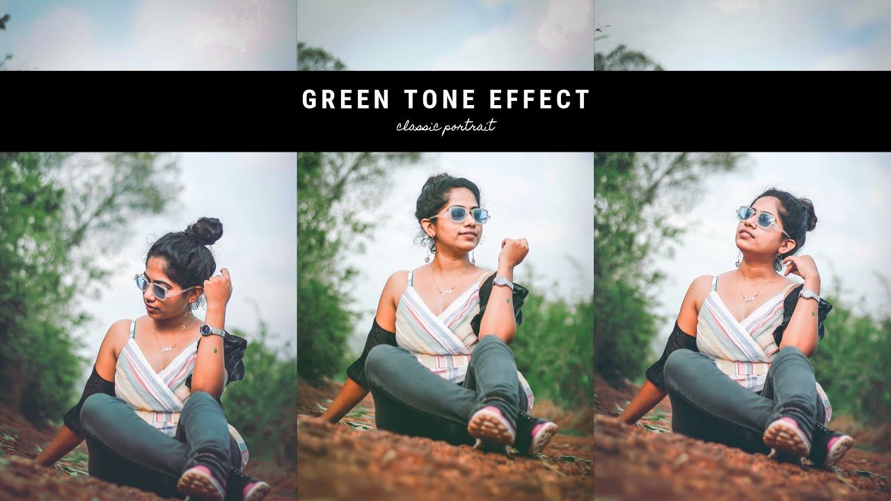 How To edit professional photo || Lightroom green tone effect 💚 