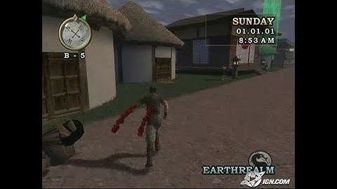 Mortal Kombat: Deception GameCube Gameplay - Exploring in